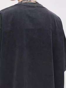 Camiseta ecológica de secado rápido transpirable de 100% algodón con estampado de transferencia de calor personalizada para hombre - Product Image 2