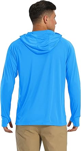<b>Men</b> Hoodie T Shirt Customized <b>Top</b> quality custom made <b>long</b> <b>sleeve</b> jersey <b>Men's</b> T shirt with hood - Product Image 4