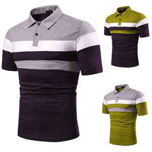 Polo personalizado camiseta de alta calidad para hombre bordado personalizado o logotipo de impresión personalizada transpirable de talla grande para hombre Camiseta Polo - Product Image 2