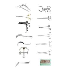 Juego de Instrumentos Quirúrgicos de Ginecología General de Alta Calidad, Kit de Acero Inoxidable con Caja de Esterilización, Uso Manual en Hospitales, Certificado CE - Product Image 3
