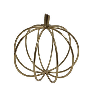 Article décoratif d'Halloween Fil de fer en métal Citrouille Couleur gris mat pour la décoration d'Halloween à la maison Personnalisé en vrac - Product Image 3