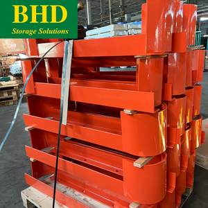 Corrosion Protection Heavy Duty Powder Coating Frame Protector Pallet Racking <b>Stacking</b> Racks <b>Shelves</b> Protectors American - Product Image 2