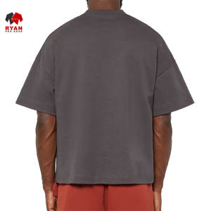 เสื้อยืดผู้ชายคุณภาพพรีเมียมแบบกำหนดเอง ผ้าสวมใส่สบาย ระบายอากาศได้ดี ป้องกันแบคทีเรีย พร้อมโลโก้แบบกำหนดเอง - Product Image 1