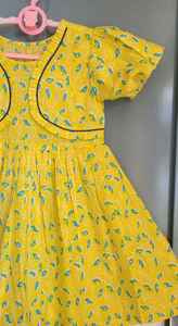 Vestido de fiesta de verano para niñas de 1 a 10 años, vestido sencillo decorado para niños - Product Image 3