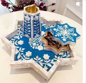 Excellent Quality Long Lasting <b>Incense</b> Burner Bone Inlay Bakhoor Burner Home and Spa at Best Prices From India - Product Image 2