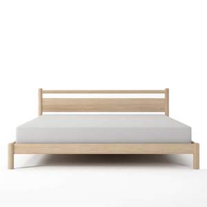 <b>Cheap</b> modern <b>bed</b> <b>frame</b> made of solid teak <b>wood</b> <b>frame</b> with natural color and high quality material for indoor bedroom use - Product Image 6