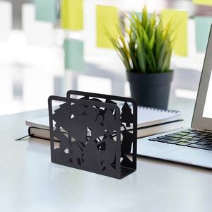 กล่องกระดาษเช็ดปากโลหะขนาดเล็กกล่องกระดาษทิชชู่สแตนเลสกลวงเก็บของบนโต๊ะสำหรับบ้านหรือสำนักงาน - Product Image 5