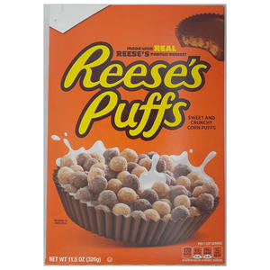 <b>Reese's</b> Puffs, Chocolate <b>Peanut</b> <b>Butter</b> Cereal, 11.5 General Mills <b>Reese's</b> Puffs Breakfast Cereal, <b>Peanut</b> <b>Butter</b> - Product Image 2