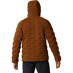 Vestes d'hiver à capuche matelassées pour hommes avec fermeture à glissière Nouvelles SI-MPJ-060 bouffantes personnalisées de qualité supérieure pour hommes - Product Image 3
