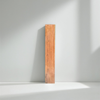 Carreaux de sol en porcelaine imitation bois chêne blanc design de luxe 200x1200mm, dalles décoratives antidérapantes pour murs et sols