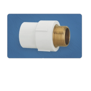 Adaptador Roscado Macho de UPVC Sin Plomo de Alta Resistencia MTA, Diseñado para Líneas de Agua de Alta Presión que Ofrece una Resistencia y Estabilidad Excepcionales - Product Image 1