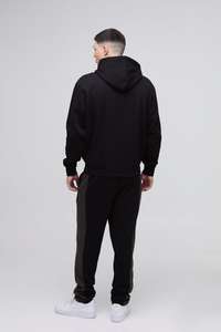 ชุดวอร์มแบบแยกชายเสื้อสำหรับวิ่งชุดออกกำลังกายแบบไม่มีลายชุดออกกำลังกายสำหรับผู้ชายแห้งเร็ว - Product Image 3