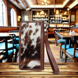 2025 Hot Sale Cheap Price Latest Design Cowboy Leather Women's <b>Wallet</b> Wholesale Rate Women Cowboy Leather <b>Wallets</b> - Product Image 1