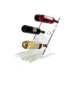 Vente chaude bouteille acrylique support unique pour la décoration de table et l'utilisation pour la boîte de nuit personnaliser la taille à bas prix - Product Image 5