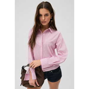 Chemise slim fit pour femme GRIMELANGE MEDEA, 100% coton biologique - Product Image 1