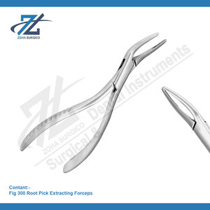Precision <b>Dental</b> Root Tip Forceps Set Manual Surgical Instruments Upper Roots Fig300 Manufactured in Pakistan - Product Image 2