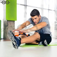 Chemises de sport à col rond pour hommes, manches courtes, séchage rapide, t-shirt de sport athlétique, évacuation de l'humidité, performance active, 100% coton