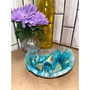 ชามเสิร์ฟอาหารทำจากเรซิ่นทำมือพร้อมดีไซน์ที่เป็นเอกลักษณ์ชิ้นเดียวคุณภาพระดับพรีเมียมขนาดใหญ่ราคาดีสำหรับผู้ซื้ออาหารเชิงพาณิชย์ - Product Image 4