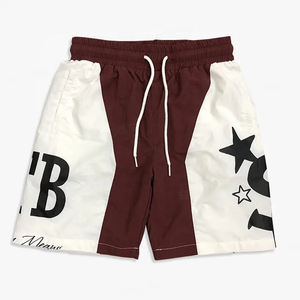 Custom Printed Summer Plus Size Crop Sport Windbreaker Tracksuit <b>Pants</b> Jacket Shorts Set for Men - Product Image 2