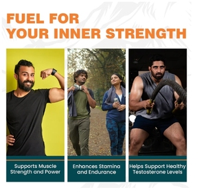 Disfrute de una fuerza y resistencia mejoradas y una energía y potencia de resistencia mejoradas con las cápsulas Himalaya Shilajit - Product Image 4