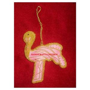 Adorno Colgante Bordado a Mano con Cuentas y Diseño de Aves, de la Mejor Calidad India, para Decoración y Regalos - Product Image 1