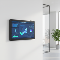 Computadora Integrada Android 10 con Pantalla IPS de 10.1 Pulgadas, RK3568 Quad Core 2.0GHz, Montaje en Pared, POE, Táctil Capacitiva
