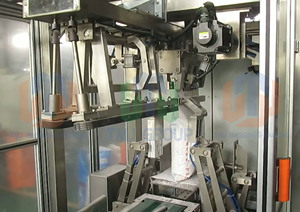 Machine d'emballage et de couture de sacs entièrement automatique TBM-A04 avec mécanisme de préhension 25kg 40kg 50kg pour riz, céréales et engrais - Product Image 4