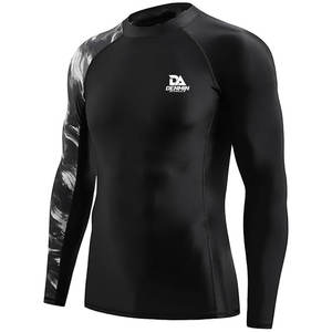 Camiseta de Protección UV para Hombre, Ropa Deportiva, Ajuste Cómodo, Ideal para Deportes al Aire Libre y Uso en el Gimnasio - Product Image 3