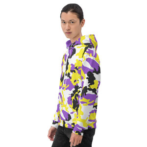 Vente en gros de sweat à capuche en molleton teinté uni 100% coton pour hommes vêtements d'hiver personnalisés - Product Image 6