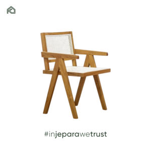 Sillas de Comedor Modernas de Madera de Teca Maciza para Restaurantes y Hoteles al Aire Libre - Muebles Comerciales Duraderos y Ecológicos - Product Image 1