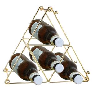 Casier à vin moderne Comptoir Bar en fer Étagère de présentation Table de salon Présentoir Porte-bouteille de vin Casier à vin - Product Image 1