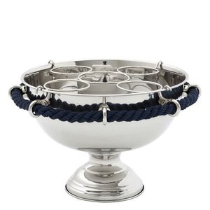 Bar en acier inoxydable Champagne bière refroidisseur de vin et refroidisseurs seau à glace attrayant seau à vin pour boissons Barware bol de bouteille de glace - Product Image 5