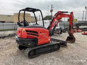 2022 Kubota KX040-4R1AP Mini pelle Kohler moteur Hydac cylindre hydraulique pompe boîte de vitesses chenille chargeur Type haute efficacité - Product Image 4