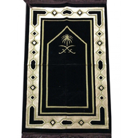 Nouvelle prière tapis musulman en gros en vrac couleur unie teint épais haute qualité tapis de prière islamique jaenamaz tapis conceptions personnalisées