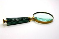 Loupe portative avec poignée, loupe de lecture portable, lentille transparente pour livres, documents, cartes, inspection de bijoux