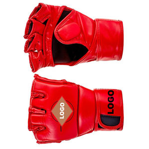 Guantes de boxeo Mma con logotipo personalizado, diseño personalizado, duraderos, PU, medio dedo, guantes Mma para entrenamiento, guantes de boxeo MMA duraderos - Product Image 2