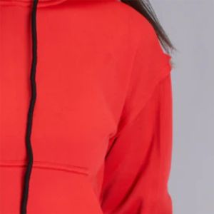 Sudadera con capucha Unisex 100% algodón personalizada para mujer, costura inversa, peso pesado, calidad de lujo, de talla grande, característica de invierno - Product Image 3