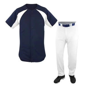 ชุดเบสบอลที่ใส่สบายและระบายอากาศได้ดี ชุดเบสบอลและซอฟต์บอลระดับมืออาชีพ ออกแบบลายพิมพ์แบบซับลิเมชั่นที่ปรับแต่งได้ - Product Image 4