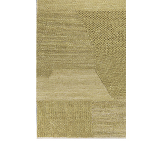 พรมตกแต่งสำนักงาน Nomadic Threads รุ่น PDJT-242 สีเขียว ทอแบบแบนจากปอกระเจาและป่าน - Product Image 4