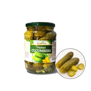 PRIX BAS Norme internationale Meilleur taux ISO Prix de gros bon marché Goût aigre Ecovita Cornichons CONCOMBRE mariné - Product Image 1