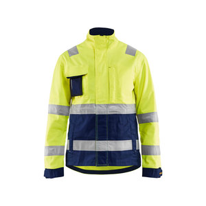 เสื้อแจ็กเก็ตเครื่องเชื่อมหนังวัวสำหรับบุรุษเสื้อคลุมงานเชื่อมกันความร้อนสำหรับใช้งานในอุตสาหกรรม - Product Image 5