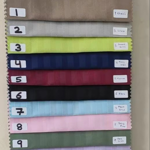 Tela de poliéster de alta calidad, mezcla de algodón de viscosa polivinílica de primera calidad, Material versátil suave y duradero para hombres, mujeres y niños, ropa - Product Image 1