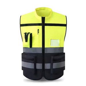 Chaleco de Seguridad de Alta Visibilidad Informal con Logotipo Personalizado al por Mayor, Clase 3, Impermeable, con Múltiples Bolsillos, Talla Grande, Tela de Lona, Talla OEM - Product Image 5