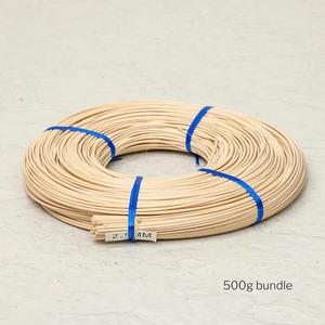 Peau plate en rotin de 2mm de largeur Prix très compétitif du Vietnam, Poteau de canne en rotin durable Noyau de rotin ovale en gros - Product Image 5