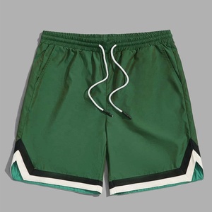 <b>Men</b> Drawstring Waist Striped Trim Cartoon <b>Patch</b> Biker Baseball <b>Shorts</b> <b>Men's</b> Summer Casual Fashion Beach Swim Sports <b>men's</b> <b>shorts</b> - Product Image 3