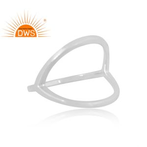 Meilleure vente de bague en argent sterling fin faite à la main fabricant de bijoux personnalisés pour les femmes cadeau pour elle - Product Image 2