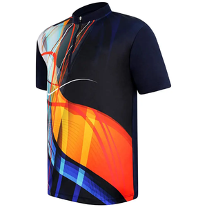 Camiseta Polo Sublimada para Hombre, Impresión Completa, Logotipo Personalizado, Ligera, Secado Rápido, Ropa Deportiva para Gimnasio, Fabricante OEM ODM - Product Image 2