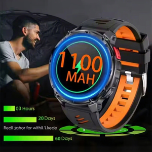 Montre connectée Sower HT33, écran IPS 1,7 pouce 480x320, unisexe, étanche IP68, tracker de fitness avec moniteur de fréquence cardiaque et de sommeil - Product Image 3