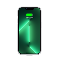 Batterie externe portable 6800 mAh ignifuge multi-protection, charge rapide 4H, haute capacité, compatible iPhone, CE/FCC/ROHS