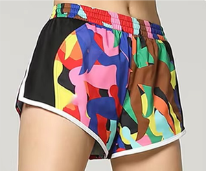 Sublimation Hot Sale Men's 100% Cotton Solid Casual Gym Shorts Seamless Soft Mesh Lightweight Elastic Waist - Product Image 1